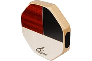 Cajon Box,SHUAIGUO SD6 Cajon Hand Drum Cajon Drum Percussion Instrument Portable for Travel Camping