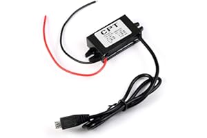 SSLHONG HONGREE DC 8-35V to DC 5V Step-Down Converter Buck Module 12V 24V to 5V 3A 15W USB Output Power Adapter