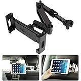 Car Headrest Mount, POMILE Car Tablet Holder 360° Rotating Can be placed in the Middle for Car Seat Stand for All 4.6~12" Tab