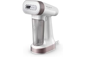 Rowenta Pure Force, cepillo de vapor y plancha 2 en 1, uso vertical/horizontal, vapor potente, se calienta en 25s, DR8720F0