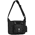HUNTVP Messenger Bag Tactical Cross Body Bag Men Military Shoulder Bags Laptop Pack for Men Women Work Travelling Camping Hiking Outdoor (Black/Brown/Grey/Green)