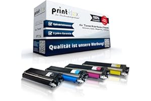 ‎PRINT-KLEX GMBH & CO.KG 4X Print-Klex XXL Tonerkartuschen kompatibel für Brother HL3142 CW HL3152 CDW HL3172 CW TN246K TN246C TN246M TN246Y TN242 - Sparset Set - Office Plus Serie