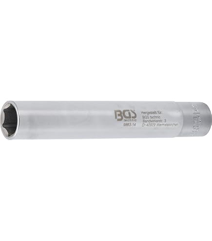 Clé Male 6 Pans Longue 14 Mm KS Tools 151.2054 - Acier Chromé, Norme DIN ISO 2936