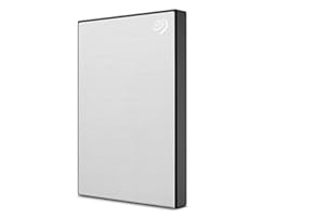 Seagate One Touch 1Tb External HDD with Password Protection Silver, for Windows and Mac, with 3 Yr Data Recovery Services, (S