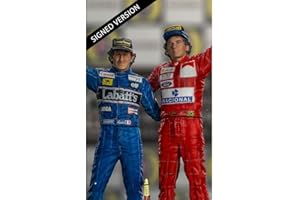 Iron Studios Deluxe: Ayrton Senna and Alain Prost - The Last Podium Art Scale Statue (1/10) (ASENNA56121-10)