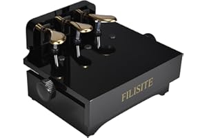 FILISITE Wooden Piano Pedal Extender for Kids,Adjustable Piano Foot Pedal Extender with 3 Pedal (Black)