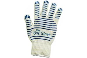ONE BEST DEAL ONE Ove Gloves Heavy Duty Oven Glove Non Slip Silicone Grip Washable BBQ Burn Surface Hot Pot Handler Gloves for Indoor & Outdoor Cooking, Baking & Grilling