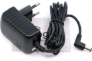 MUNGOO MACH MAL ANDERS ... Ladegerät passend für Leifheit Fenstersauger 1.0 51108, 51113, 51114, 51146, 51147 (Ersetzt 89095) Ladekabel Fensterreiniger mit mungoo Displayputztuch