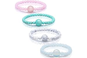 Jadive 4 pulseras antináuseas, mareos, mareos por movimiento, bandas ajustables para náuseas por movimiento, náuseas matutinas, enfermedades del coche, enfermedades de viaje