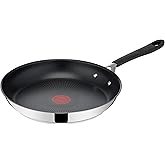Tefal Jamie Oliver Home Cook Stainless Steel Non-Stick 28cm Induction Frying Pan