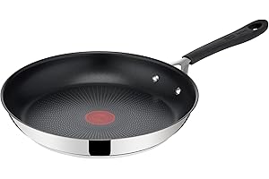 Tefal Jamie Oliver Home Cook Stainless Steel Non-Stick 28cm Induction Frying Pan