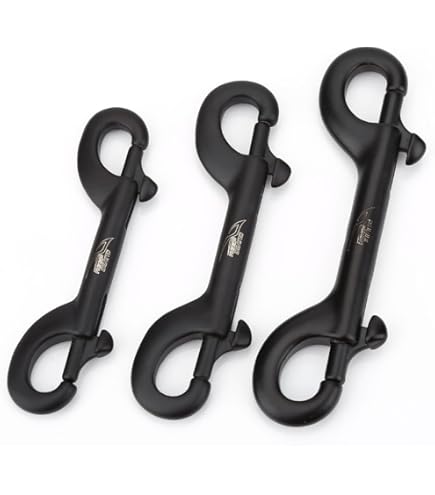 CBOX Mousqueton à émerillon En Inox De Longueur 90 Mm - Sport