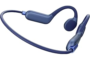 HIFI WALKER Auriculares inalámbricos IPX8 de conducción ósea, Reproductor MP3 de 32 G, Bluetooth 5.3, para natación, Correr, diseño de Oreja Abierta