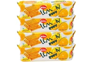 veenas Munchee | Lemon Biscuits| 200g | Indian Origin | Tasty and Healthy | Highly Nutritive (Pack of 3)