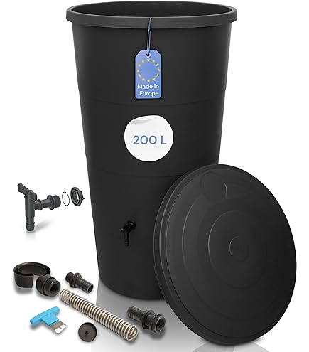 PROSPERPLAST 15636 Aqua Can ICAN360 Réservoir de Pluie Terracotta
