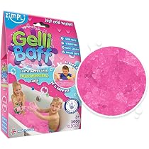Lot De 3 Slime Baff Zimpli Kids - Transforme L'Eau En Slime Coloré (Rouge, Vert, Bleu) - Activité Sensorielle Pour Enfants - Sans Danger Pour La Peau