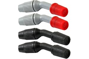 YSJCHEBS Boquillas Rociadoras De 4 Piezas, Accesorios De Repuesto para Rociadores, Boquillas para Manguera, Boquillas Rociadoras para Jardín, Boquillas Estándar, Adecuadas para Riego De Jardines