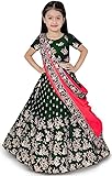 enericGirl's Jute Cotton Semi-stitched Lehenga Choli