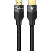VegGieg Premium 8K 60Hz 4K 120Hz HDCP ARC HDR &Ouml;rg&uuml;l&uuml; HDMI 2.1 Kablo 1.5 Metre