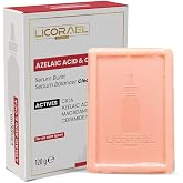 Licorael Azelaic Acid &amp; CICA Sabunu - Temizleyici, Sebum Dengeleyici, Yatıştırıcı, 120g &ndash; T&uuml;m Cilt Tipleri İ&ccedil;in Uygun