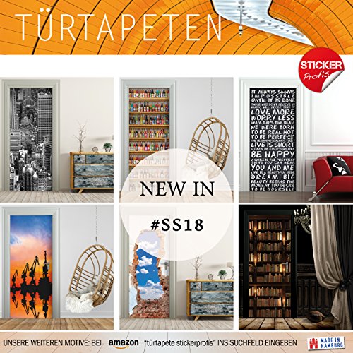 Türtapete selbstklebend TürPoster – LEUCHTTURM – Fototapete Türfolie Poster Tapete - 2