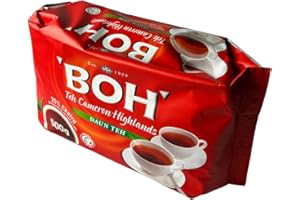ALIBOOSTER - BOH Czarna herbata 500g | Napar, wytrzymały i żywy | Góry Azja Cameron Highlands