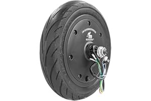 MYBESTSCOOTER Monorim - Motore ad alta coppia e pneumatici tubeless n9x-22 48V 500W compatibile con Segway Ninebot Max G30 scooter elettrico