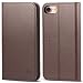 Produktbild iPhone 8 Hülle,iPhone 7 Hülle, SHIELDON iPhone 8 Echt Leder Hülle,[Lebenslange Garantie] Ledertasche mit [Kartenfach] [Standfunktion] [Magnet] [Aktualisierte TPU Innenschale] für iPhone 8/7, Kaffe
