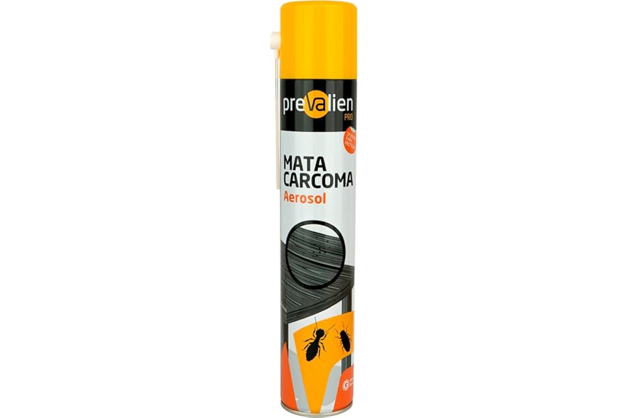 Prevalien Matacarcoma Aerosol 500ml para Carcoma y Termitas | Cánula De Inyección Integrada - Tratamiento Preventivo y Curati