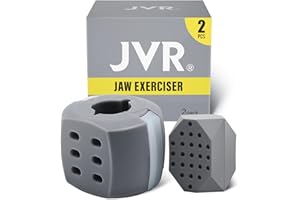 Lot de 2 exercices JVR Jaw, entraîneur Jawline, Exercise de la mâchoire et belle ligne de mâchoire