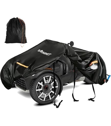 UltraGard Copertura Completa Per Can-Am Spyder RS/ST/GS - Antipioggia E Antigraffio, Nero/Carbone