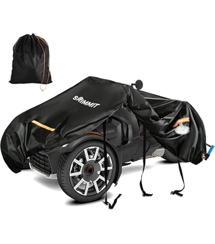 UltraGard Copertura Completa Per Can-Am Spyder RS/ST/GS - Antipioggia E Antigraffio, Nero/Carbone