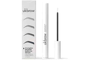 UKLASH | Complex Peptide Eyebrow Serum | UKBROW Peptide Brow Serum - Pea Peptides, Hexapeptide-8, and Copper Tripeptide Stimulate Growth From the Root, Easy Application, Clinically Tested, Vegan