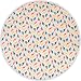 Kenley Baby Highchair Floor Splash Mat - Waterproof Under High Chair Feeding Spill Splat Mats - Messy Play Catch All Protector Cover - Happy Dino