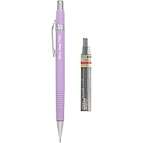 Pentel 0.7mm (P207) Blauw P200-serie automatisch mechanisch tekenpotlood navulbare loodgum P207-C (Pack van 6