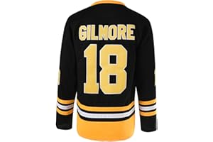 HGHNEILG #18 Jersey Boston Adam Sandler 1996 Movie Ice Hockey Jersey, 90S Hip Hop Stitched Shirt for Party S-3XL