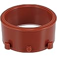 X AUTOHAUX Red Car Turbo Intake Seal A6420940180 6420940180 Rubber Replacement