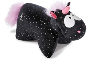 Nici 41426 Theodor and Friends poduszka przytulanka jednorożec, włókno węglowe, 40 x 30 cm, 1 sztuka (1 opakowanie)