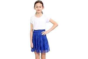 Hamishkane New Kid Girls Round Neck Plain Short Sleeve Dance T-Shirt Crop Top 3-13 Years