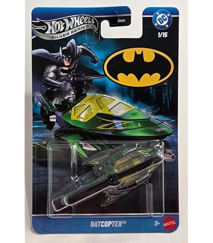 Hot Wheels Classic TV Series 1966 Batcopter Vehicle : Amazon.in