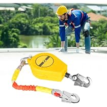 Dispositivo Anticaduta Retrattile YANGUN – Portata 10 M, Carico Max 150 Kg, Con Certificazione CE