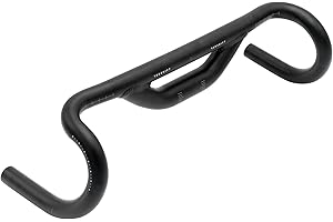 REDSHIFT Top Shelf Low Flare Handlebar for Road, Gravel, Touring, and Commuter Bikes, Aluminum Drop Bar, with 50mm of Rise, 41cm Width