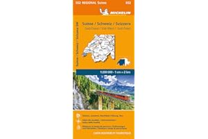 Suisse Sud-Ouest - Michelin Regional Map 552: Maps (Michelin Regional Maps)