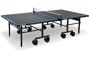 ‎JOOLA JOOLA Tischtennisplatte Outdoor - Profi Tischtennistisch 6MM Aluminium-Verbundoberfläche - wetterfest klappbar - inklusive Netz