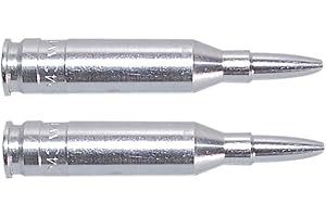Flachberg Pufferpatrone Pufferpatronen Alu 243. - 2 Stück .243(Silber)