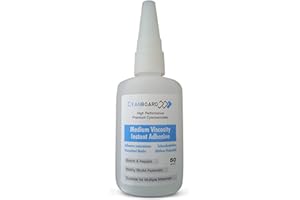 Cyanboard, adhesivo instantáneo de cianoacrilato de viscosidad media 50grs. Pegado de múltiples materiales, modelismo y maquetas, reparaciones.