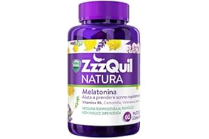 Procter & Gamble Vicks ZzzQuil Natura 60 Pastiglie Gommose Melatonina