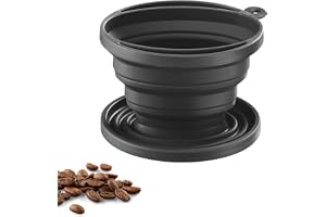 Westmark Hopfällbart Kaffefilter Tillverkat Av Silikon, Handfilterkaffe, Återanvändbart Kaffefilter, För På Resande Fot, Camp
