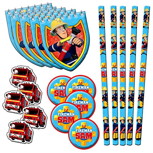 Feuerwehrmann Sam - Party - Kinder Gast Geschenke Set 20-teilig