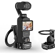 LICHIFIT Supporto agnetico a sgancio rapido + staffa di estensione a vite da 1/4 per Insta360